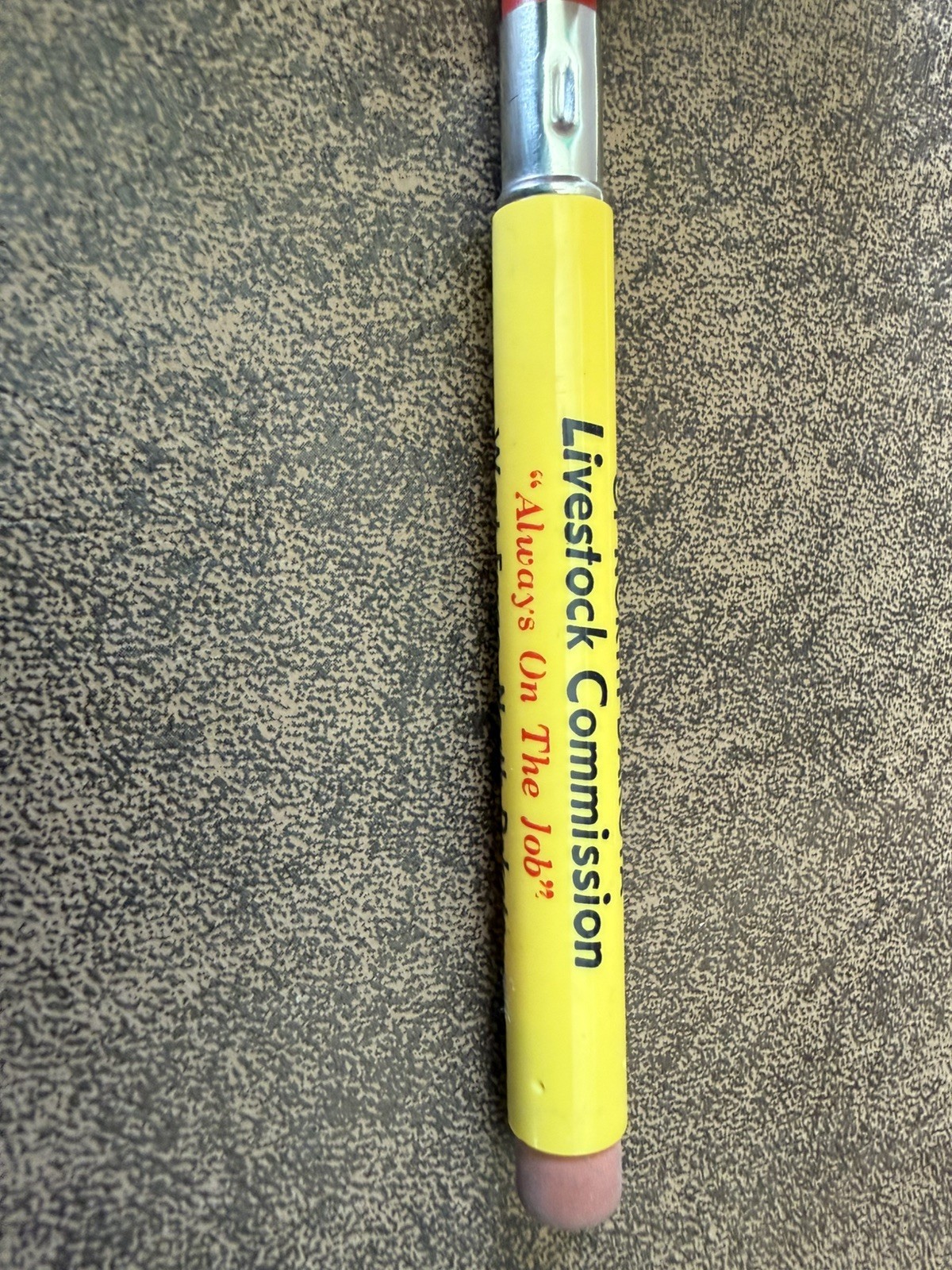 VTG Advertising W. Fargo, ND-Livestock Sig Ellingson-Pencils-Bullet Pencils LOT