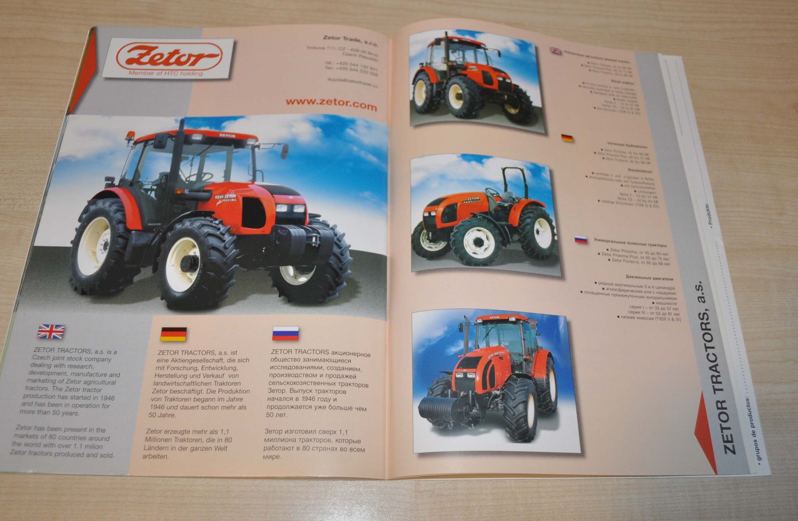 Czech Republic CZ 2007 Brno Catalog Agricultural Machinery Brochure Prospekt