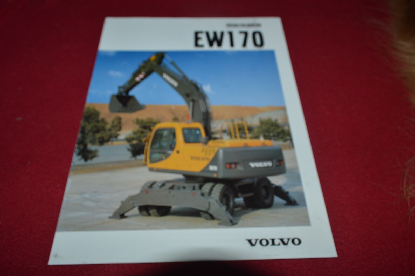 Volvo EW170 Excavator Brochure FCCA