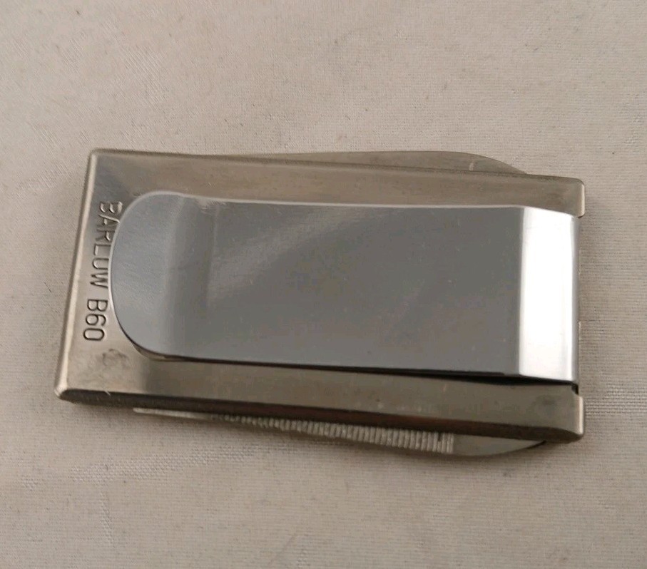 Vintage DOW Chemical Tordon Herbicide Barlow Pocket Knife/Money Clip-NEW!