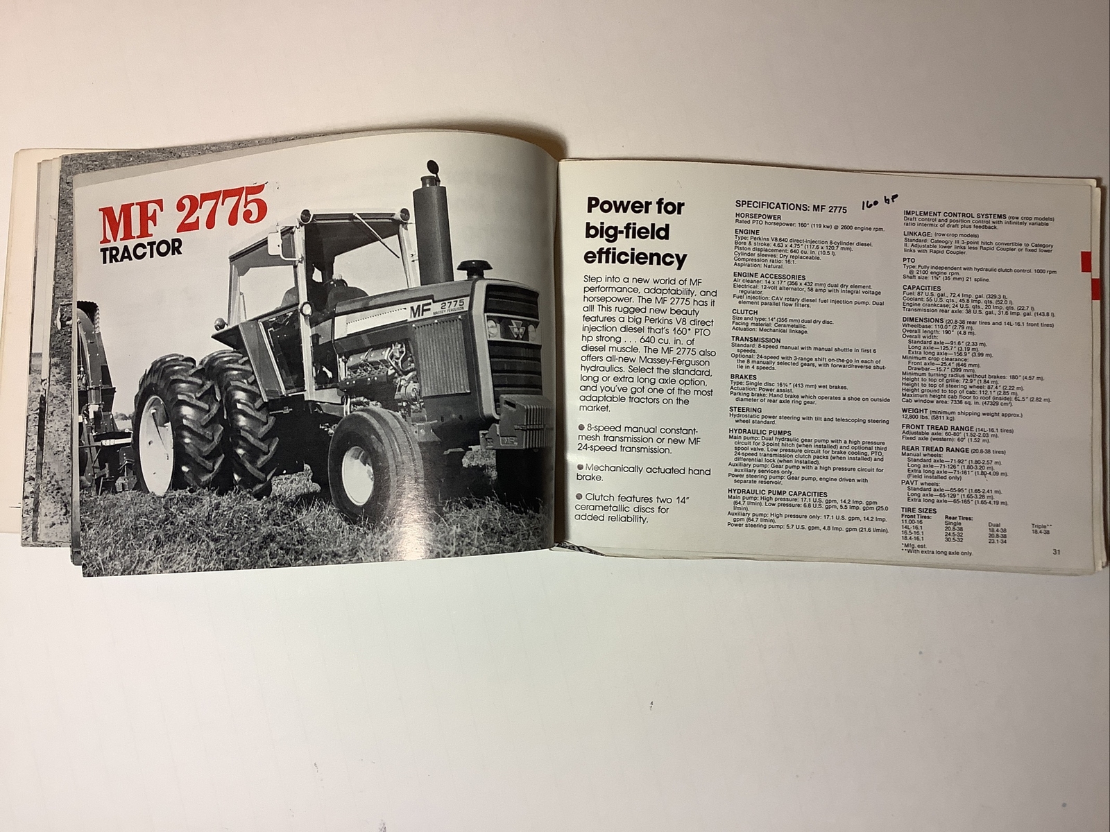 MASSEY-FERGUSON FARM MACHINERY GUIDE 1978 EDITION 212 PAGES
