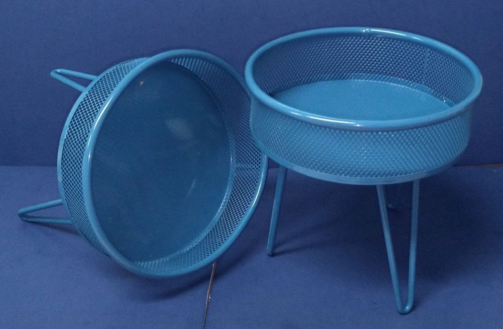 Blue Metal Riser Stands 6&Prime; X 6&Prime; Target Exclusive Qty 2 Brand New