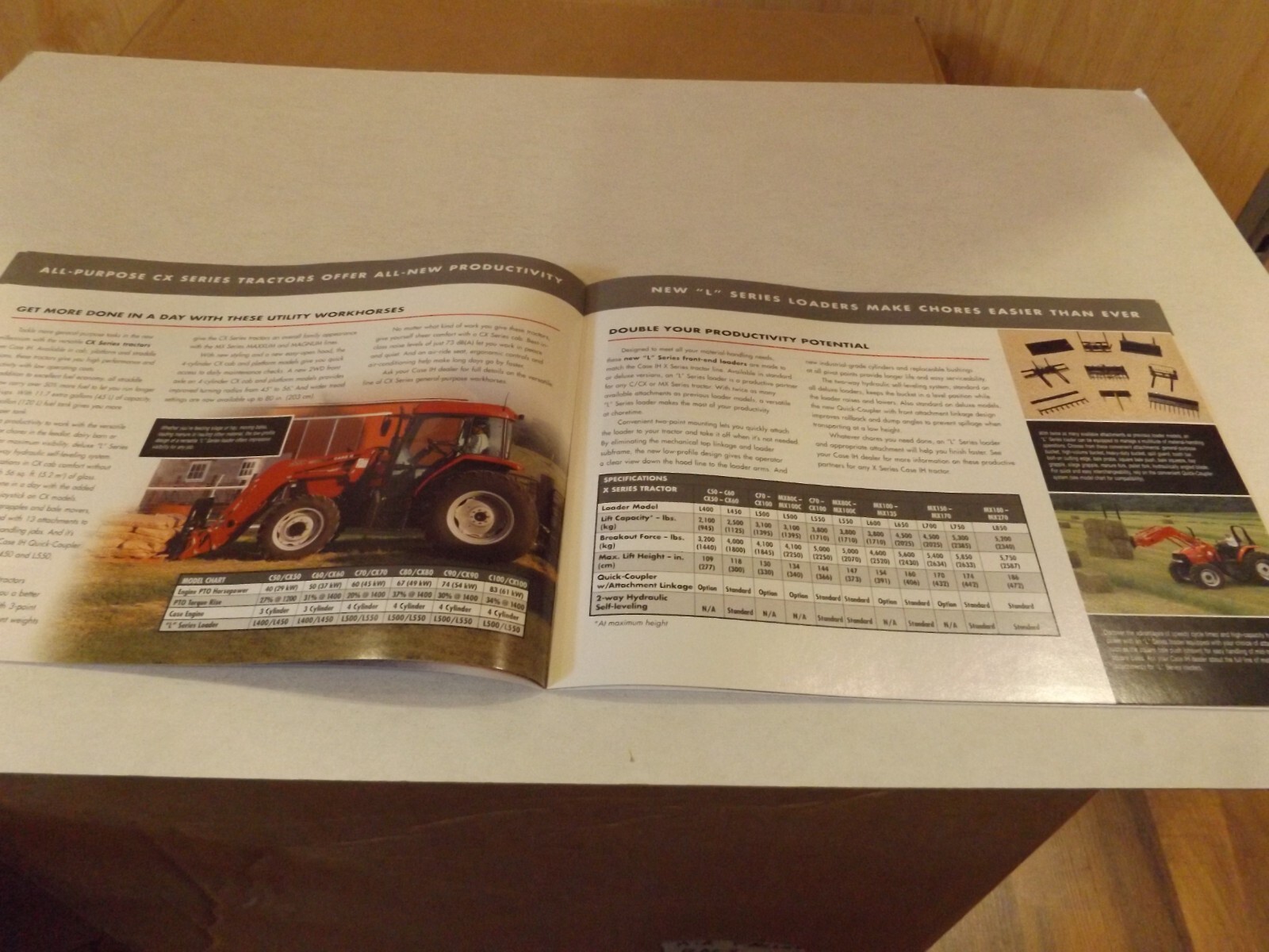 2000 CASE IH NEW FOR 2000 , LIT # AE-363099