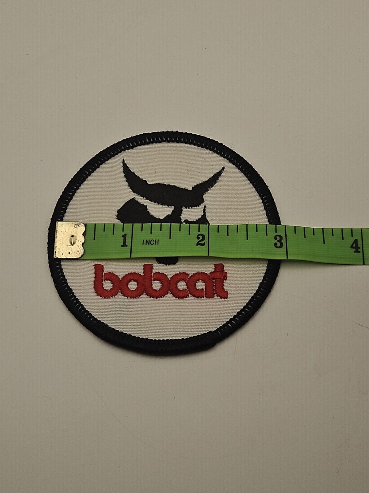 Vintage Bobcat Skid Steer Brand Patch