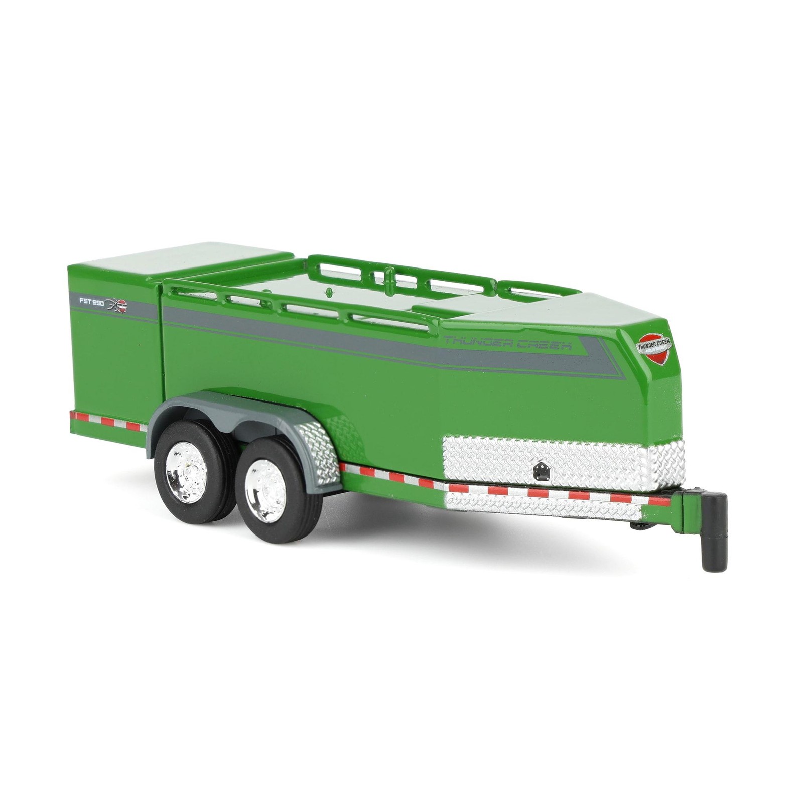 1/64 Thunder Creek FST990 Tandem Axle Fuel Trailer, Green, TCM603