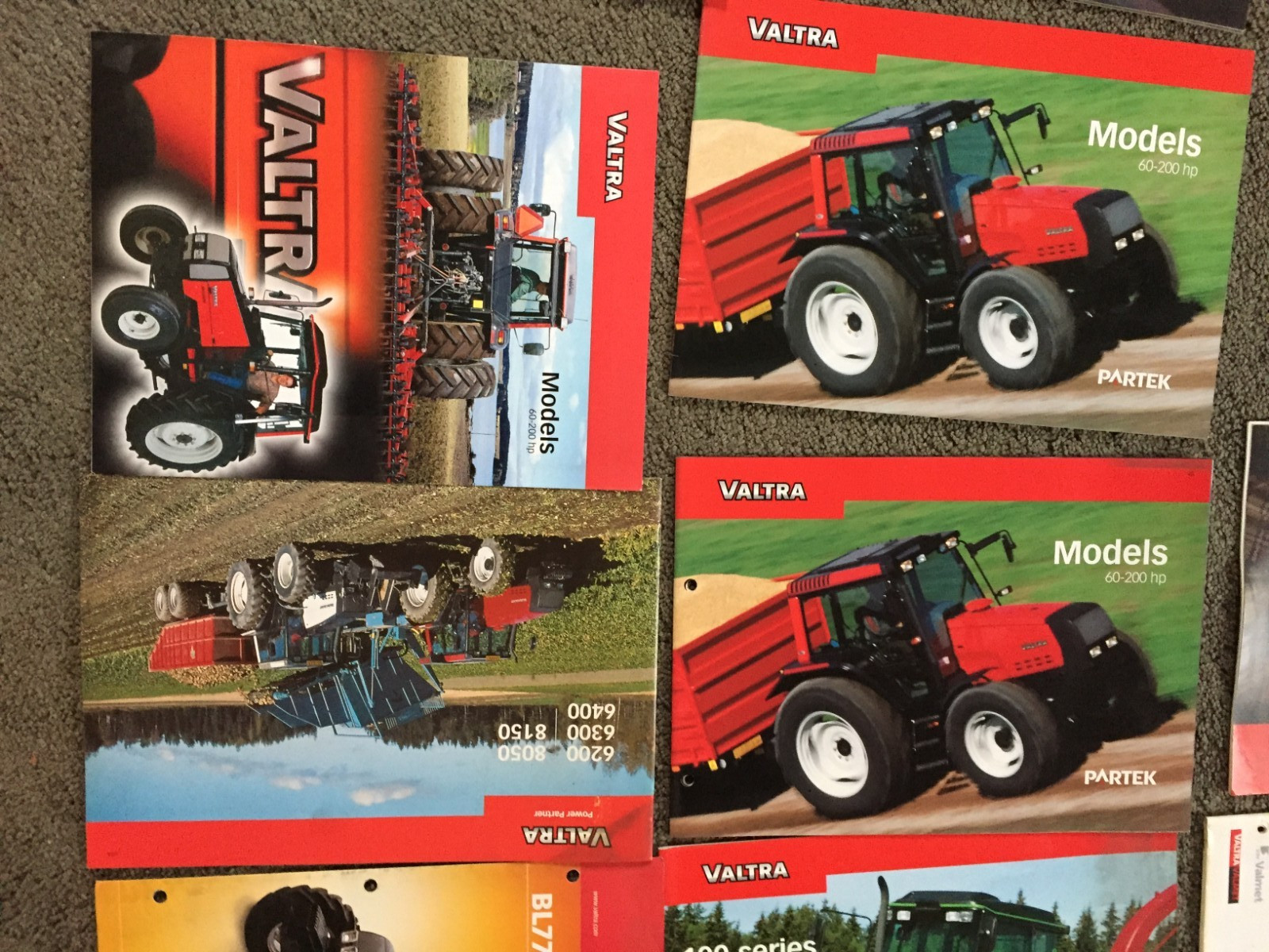 BIG Lot of 25 McCormick & Valtra equipment brochures Literature advertising