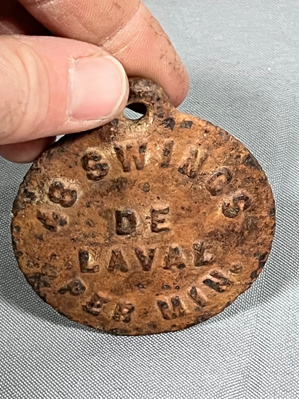Vintage De Laval Cast Iron Cream Separator Timing Pendulum 48 Swings