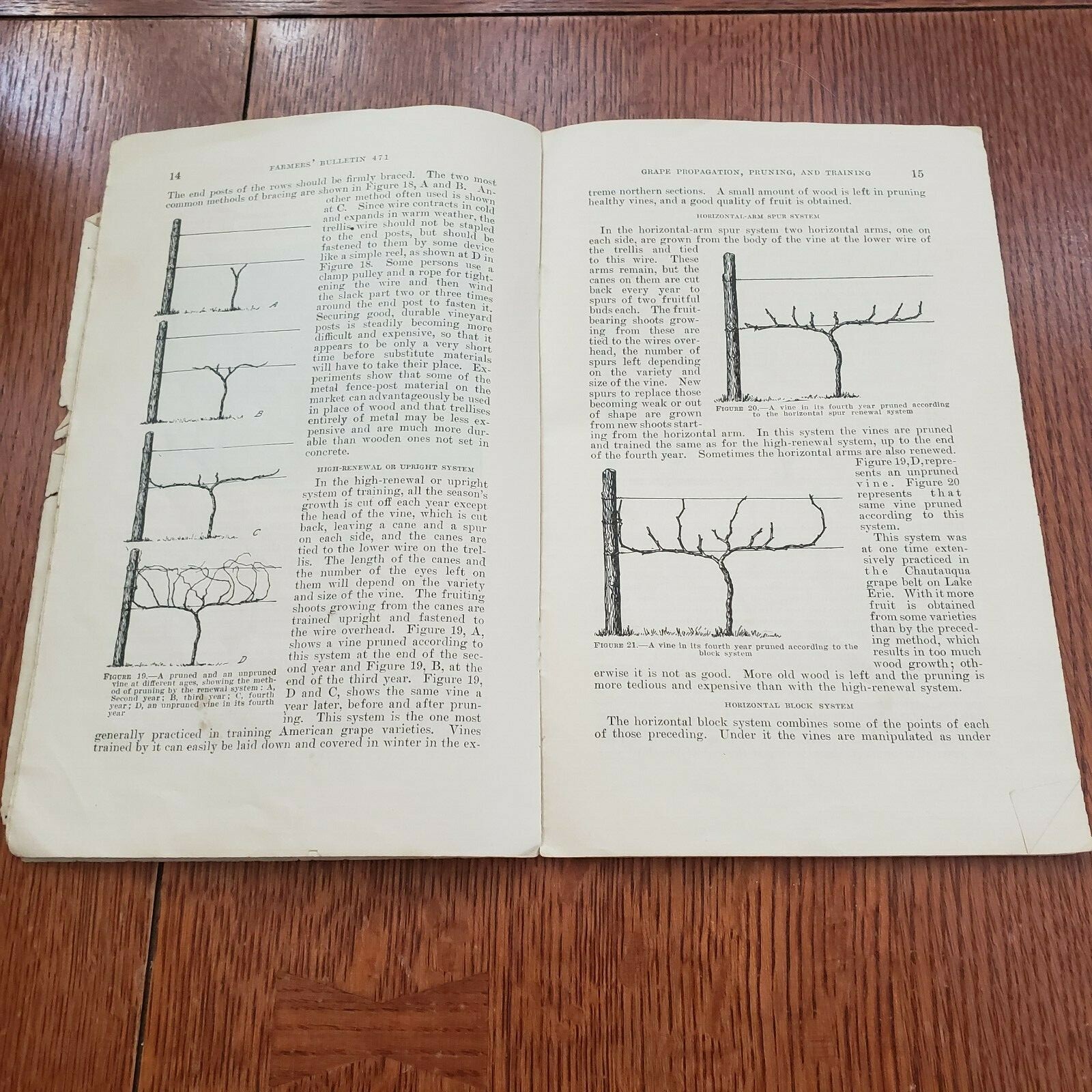 Vintage 2 Pamphlets 1932 U.S. Department of Agriculture 1949 Grape Growing in KS