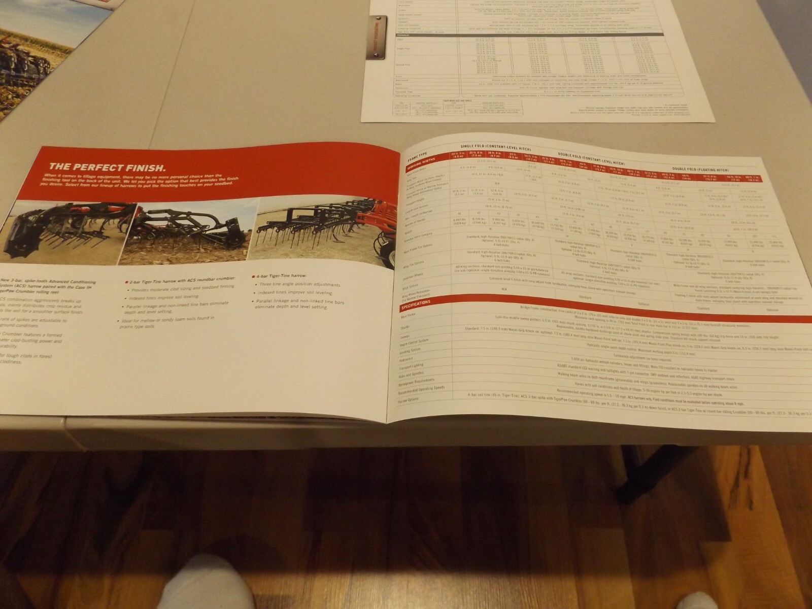 2-pc. CASE-IH TIGER-MATE 200 & 255 FIELD CULT. LIT #CIH01091301, CIH07271602,