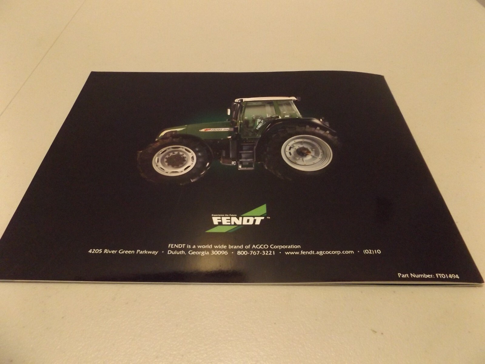 FENDT 900 SERIES TRACTORS, LIT # FT01494 (02) 10)
