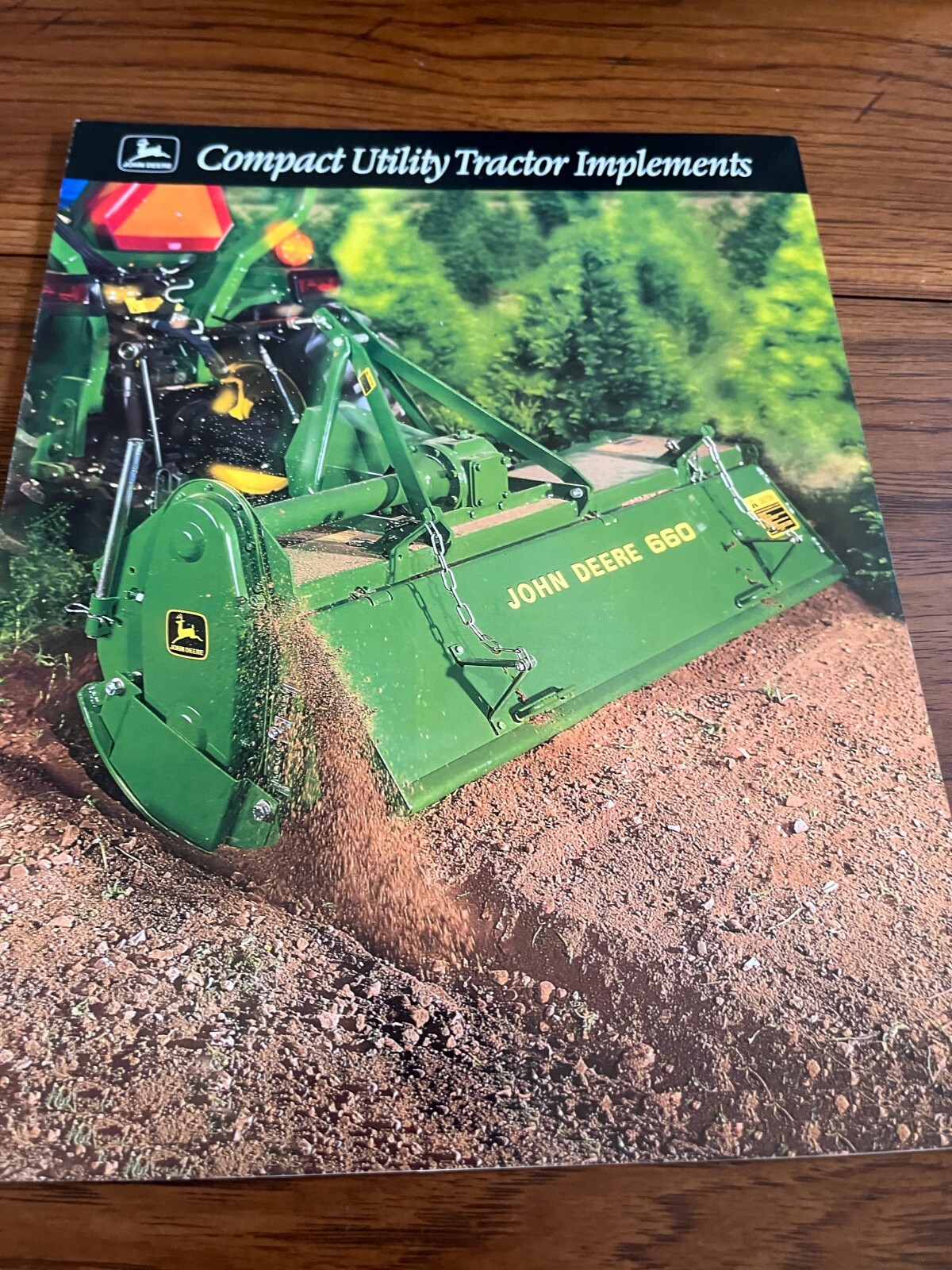 John Deere Compact Utility Tractor Implements For 1994 Brochure AMIL21 VR3