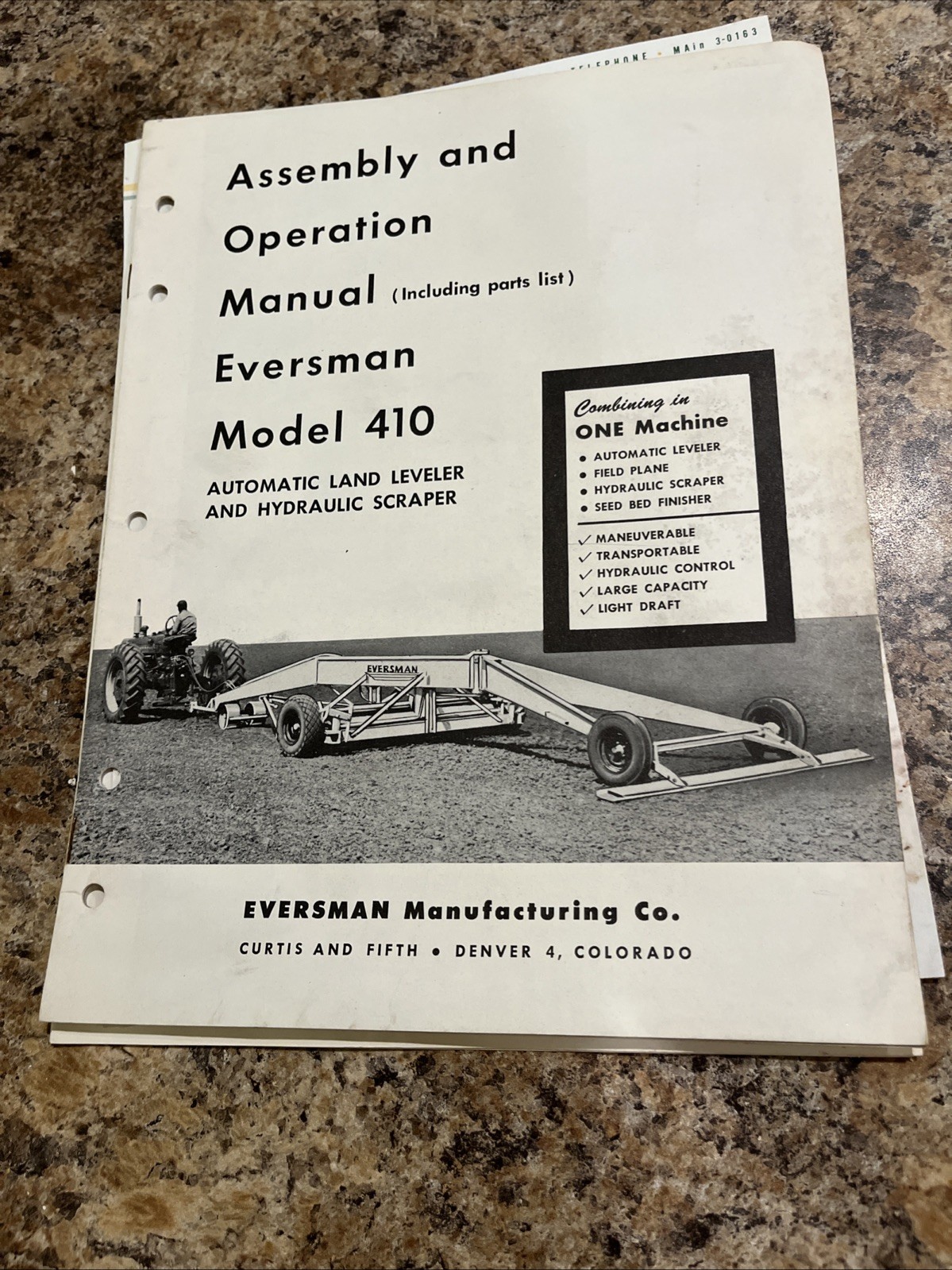 Large Lot Of Vintage Eversman Tractor Implement Brochures Price Guide Receipts