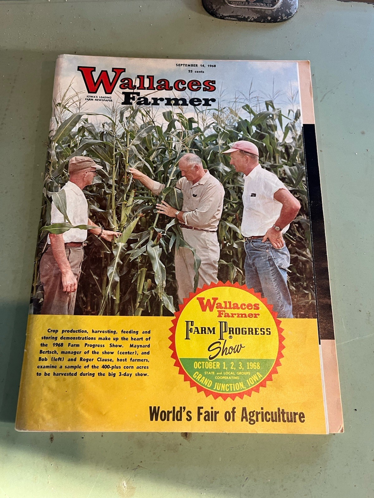 vintage farm progress show 1968 wallaces farmer newspaper