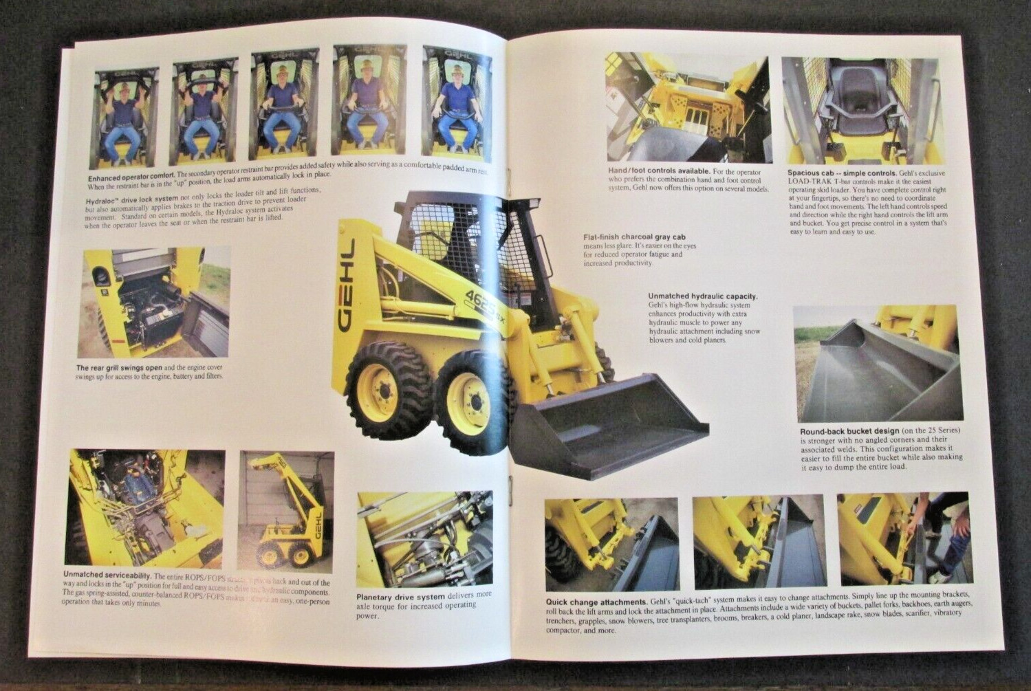 GEHL 4625sx Skid Steer Technical Hansen Implement Great Falls Montana Ad Catalog