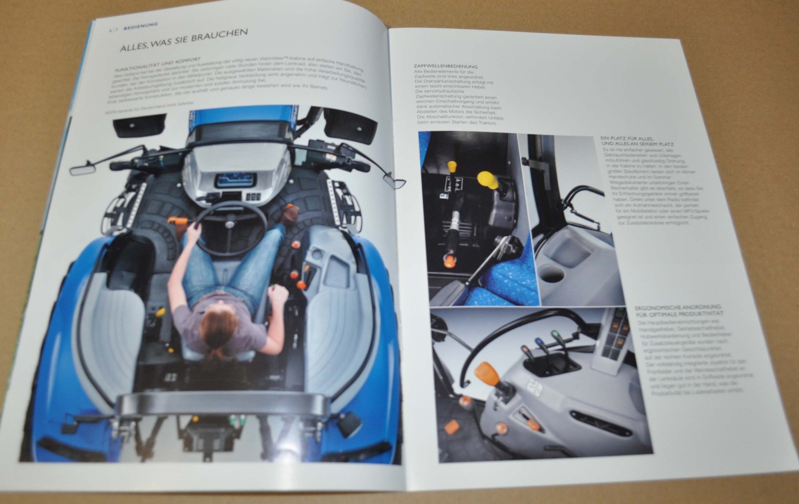 2013 New Holland TD5 Series Tractor Brochure Prospekt DE