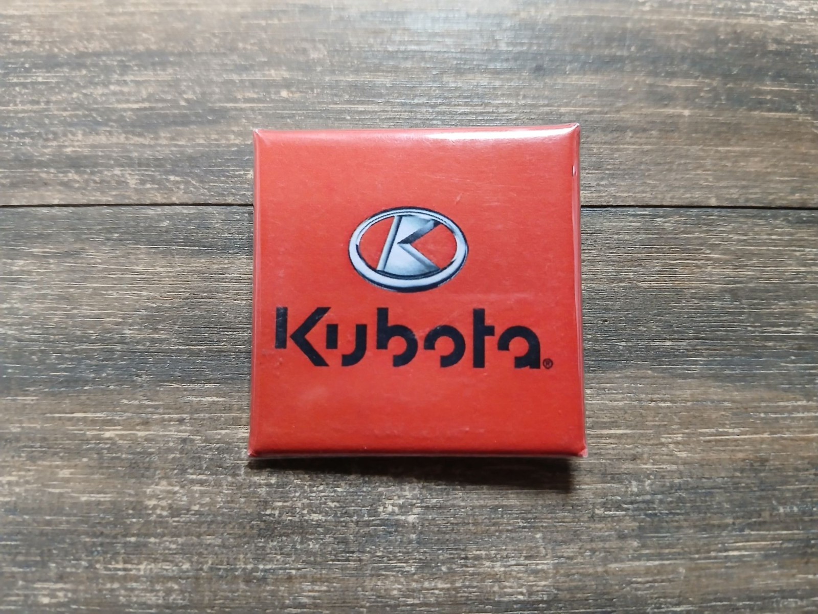Kubota Ag Machine Button Pin Japan Tractor Utility Vehicle Company Promo Gear