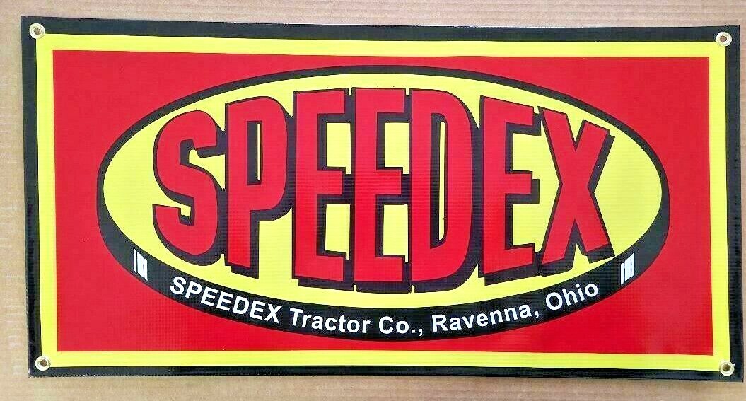 SPEEDEX LAWN & GARDEN EQUIPMENT BANNER- (OUTDOOR POWER EQUIP.) 24&Prime; X 12&Prime;
