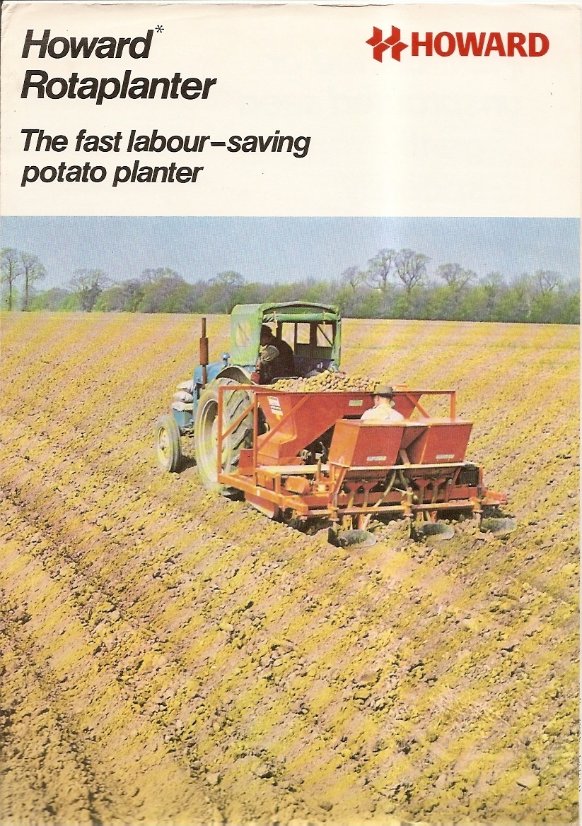 Farm Equipment Brochure – Howard – Rotaplanter – Potato Planter – 1975 (F2274)