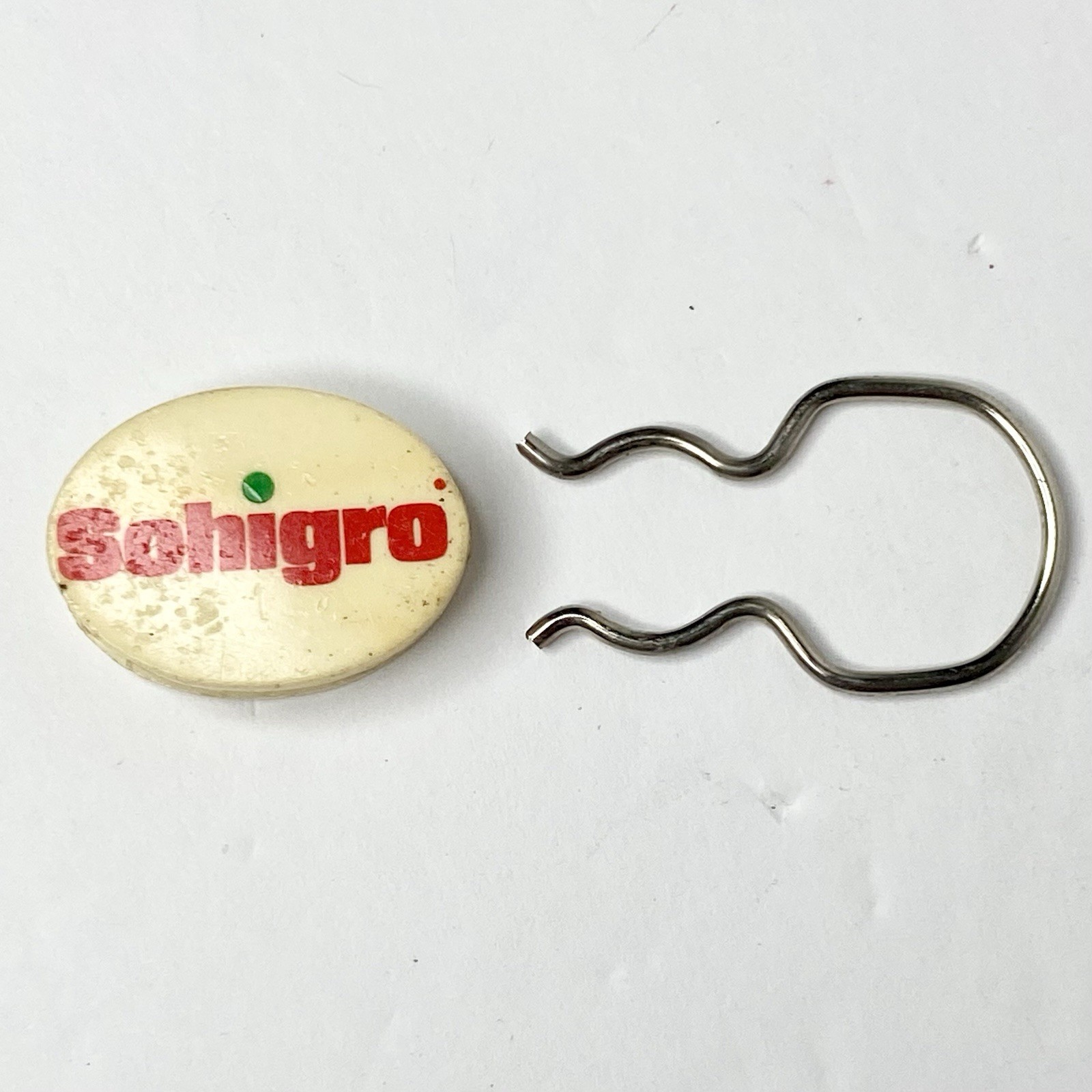 Vintage Sohigro Agricultural Chemical Advertising Keychain