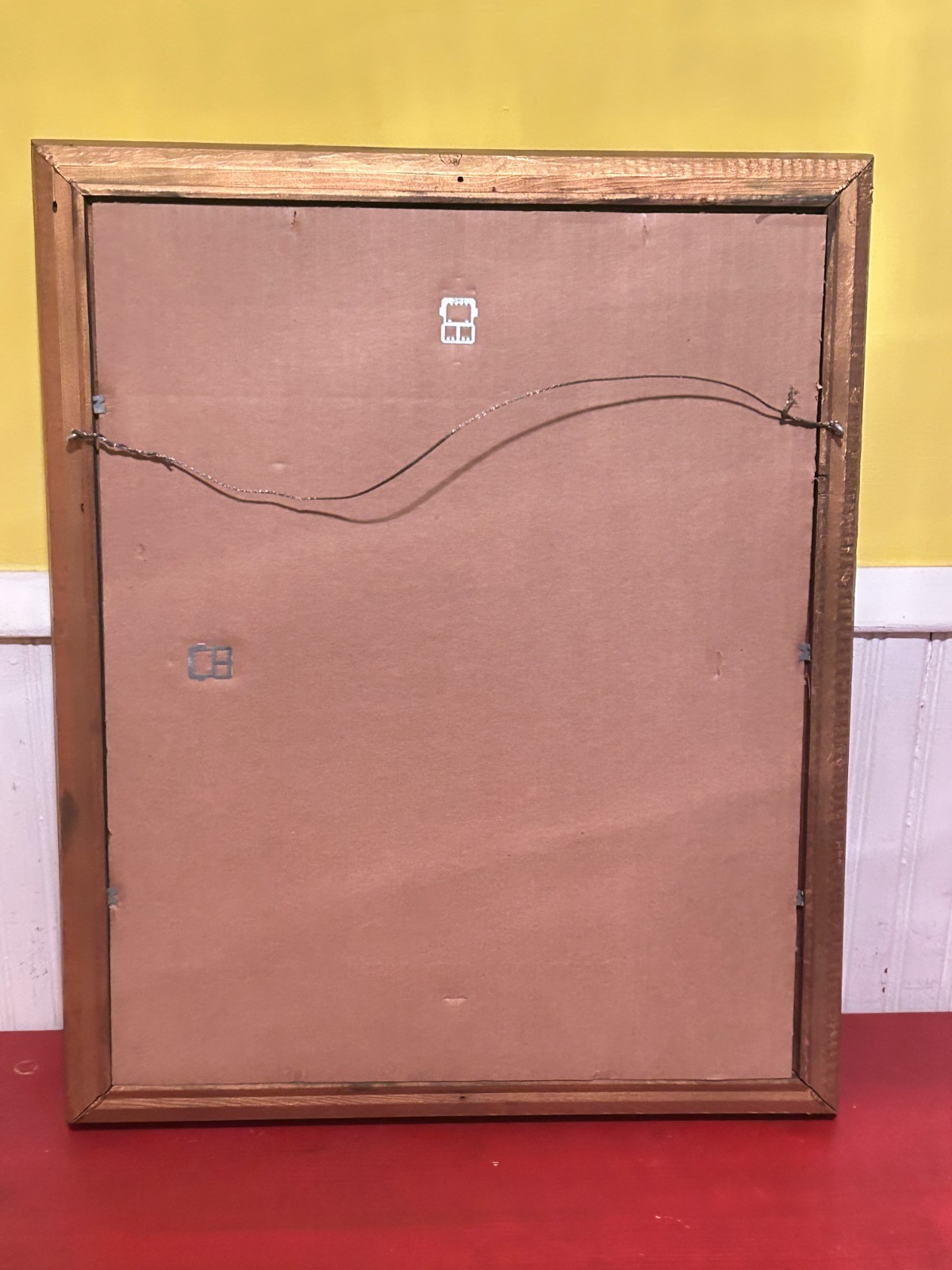 Antique Geo. N. Miller Nazareth & Bushkill Centre, PA. Framed Calendar Cover