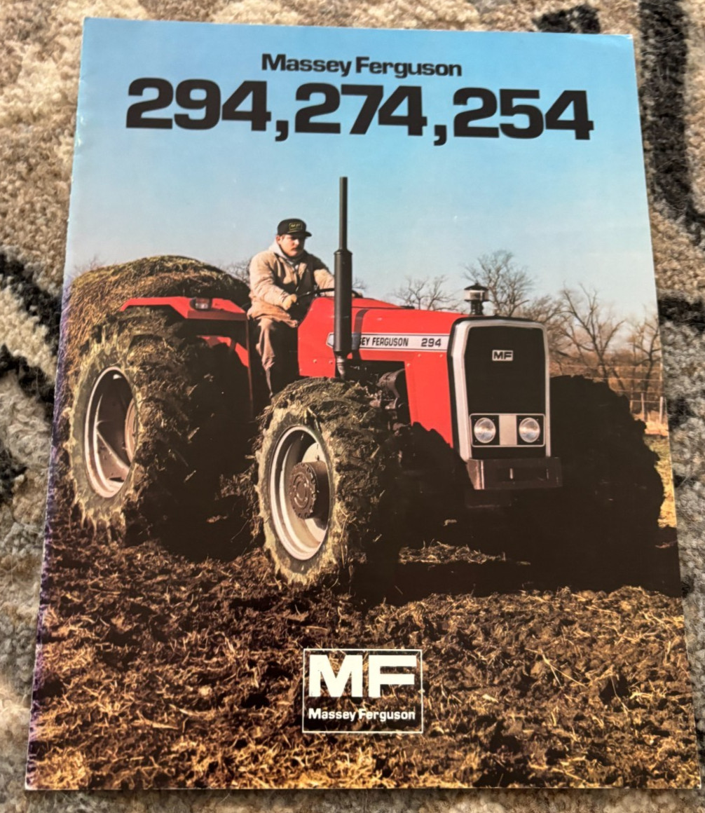 Massey Ferguson 254 274 294 Tractor Brochure FCCA25