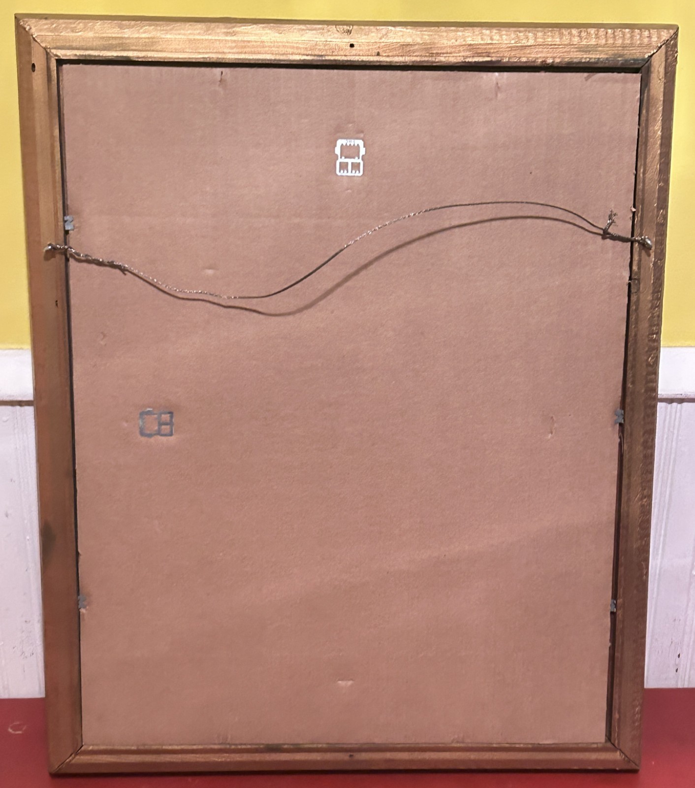 Antique Geo. N. Miller Nazareth & Bushkill Centre, PA. Framed Calendar Cover