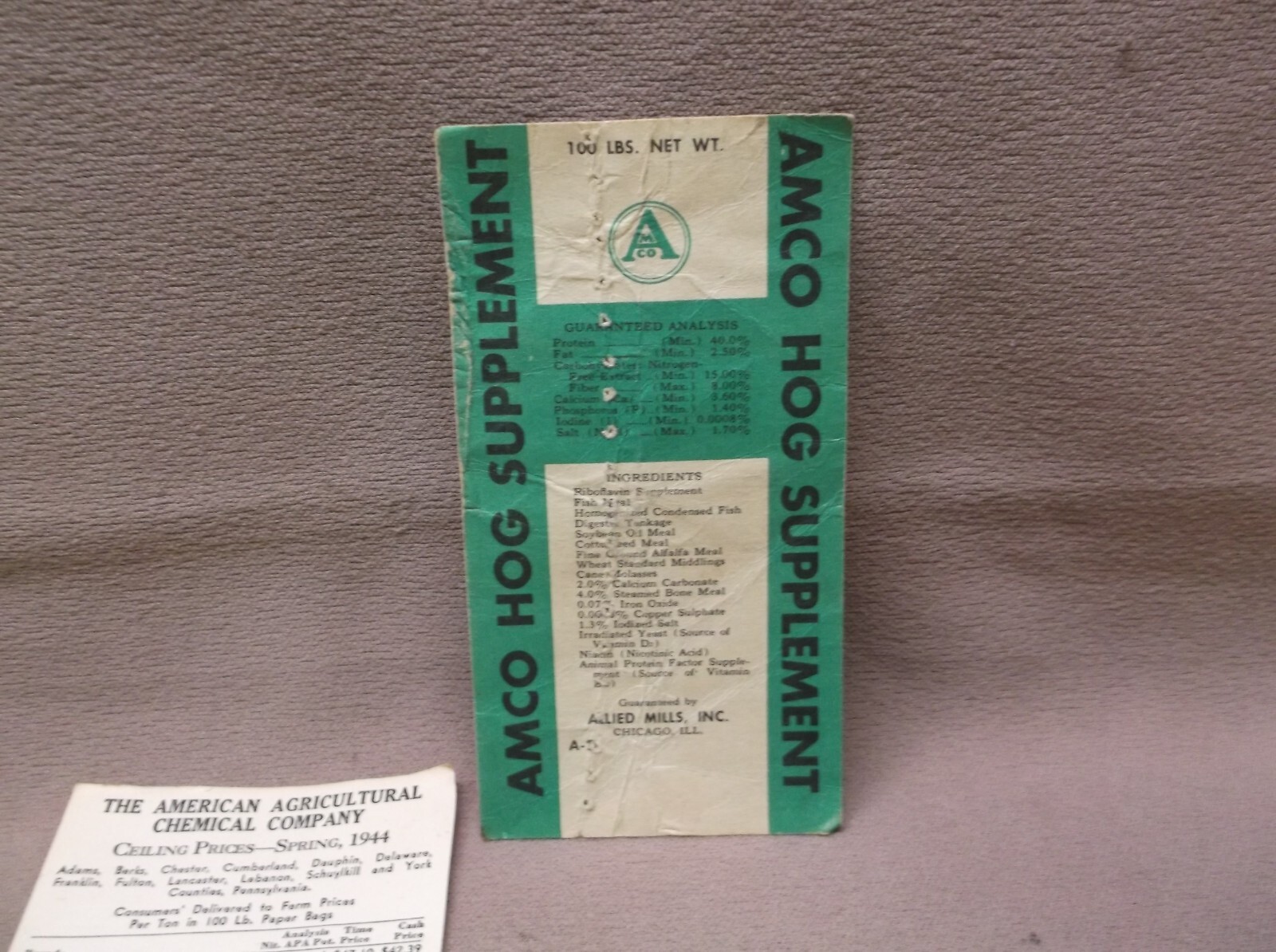 VINTAGE 11 PC FARM LOT AGRICO KELLY SEED ARMOUR AMCO HOG DEKALB BARN PLAQUE