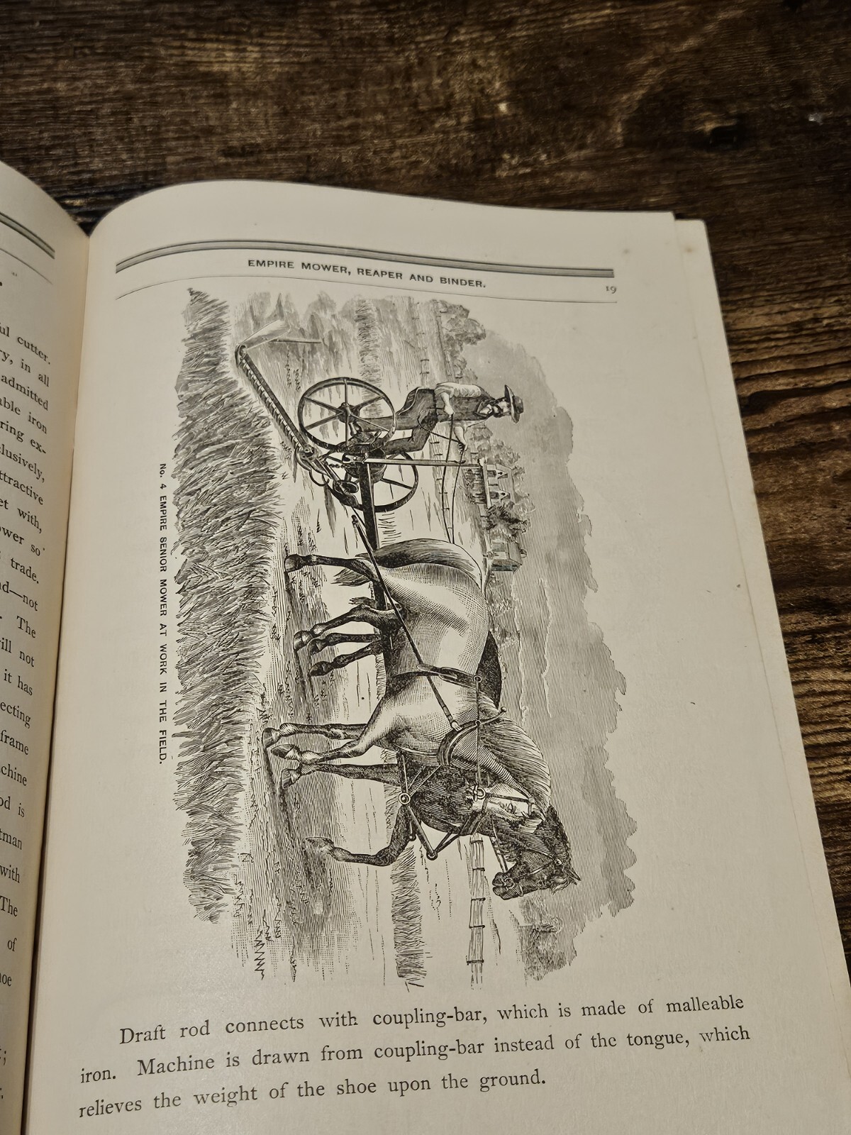 Rare 1888 Empire Harvesting Machinery Catalog Akron Ohio Farming Tractor