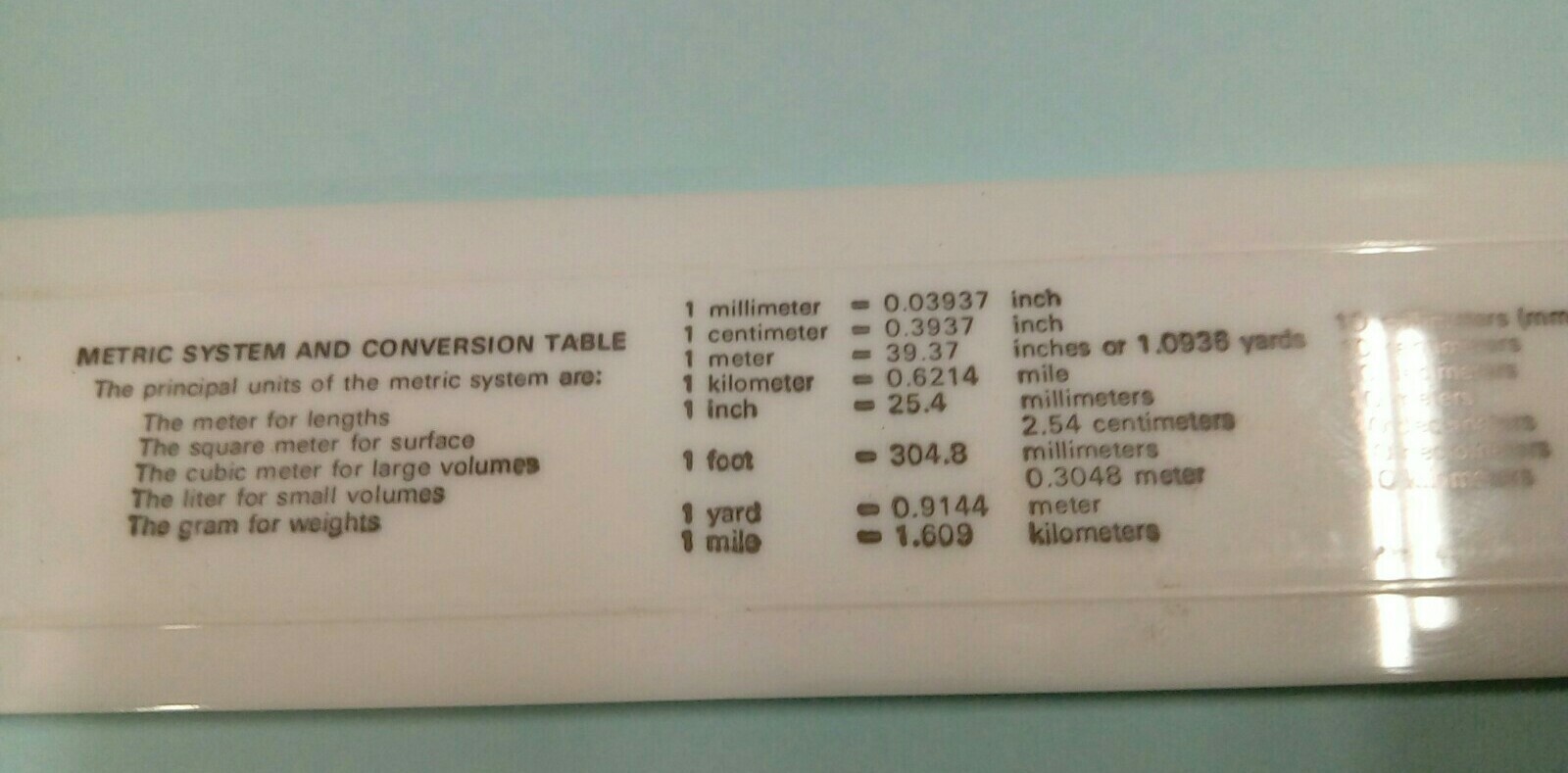 VTG1975 ADVERTISING RULER DEUTZ ENGINE FARM TRACTOR CHARLIE BRAUN ANN ARBOR FARM