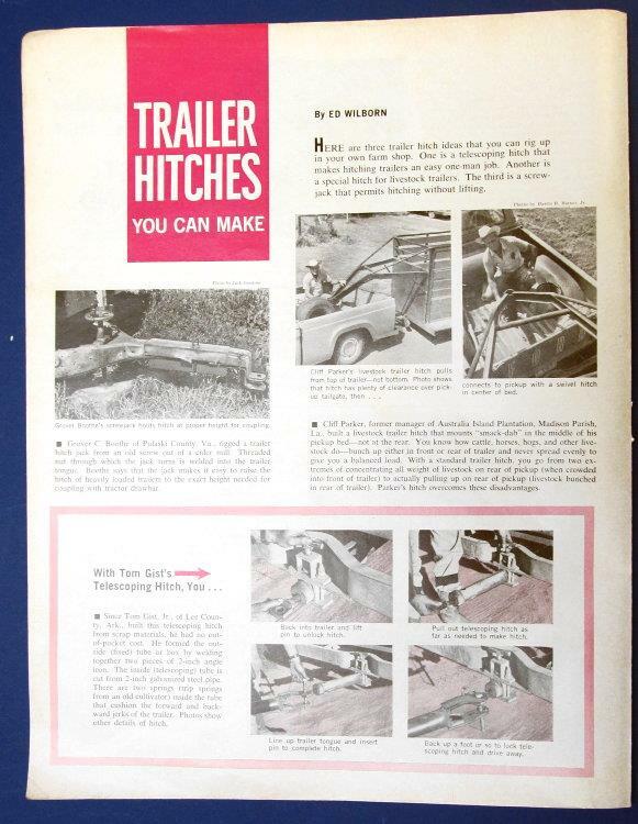 Oriinal 1967 Handy Farmer Photo Article Tom Gist of Lee County Arkansas