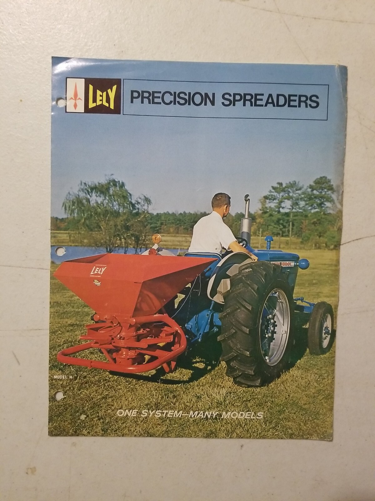 Vintage Lely Precision Spreaders Sales Brochure. Agriculture Farming