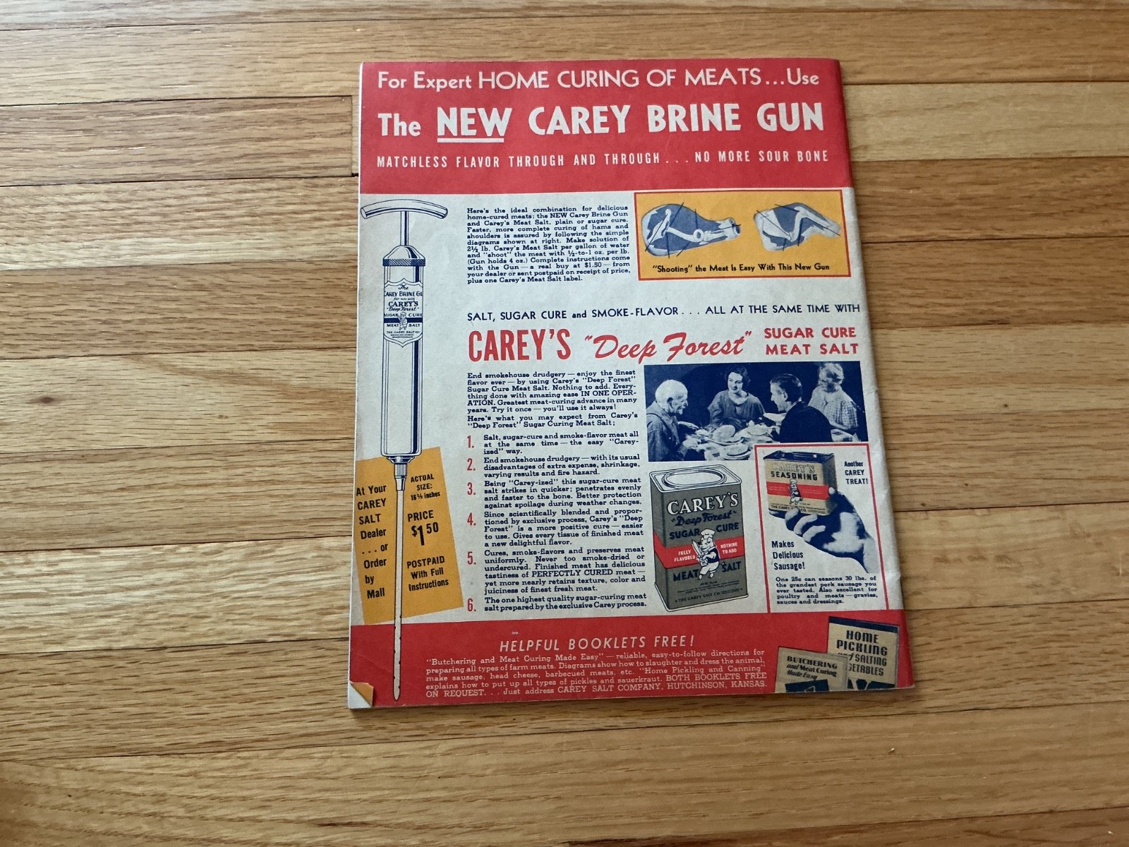 Vtg. 1946 Farm Acct. Record Book Carey’s &Farmers Elevator, Wanamingo, Minnesota