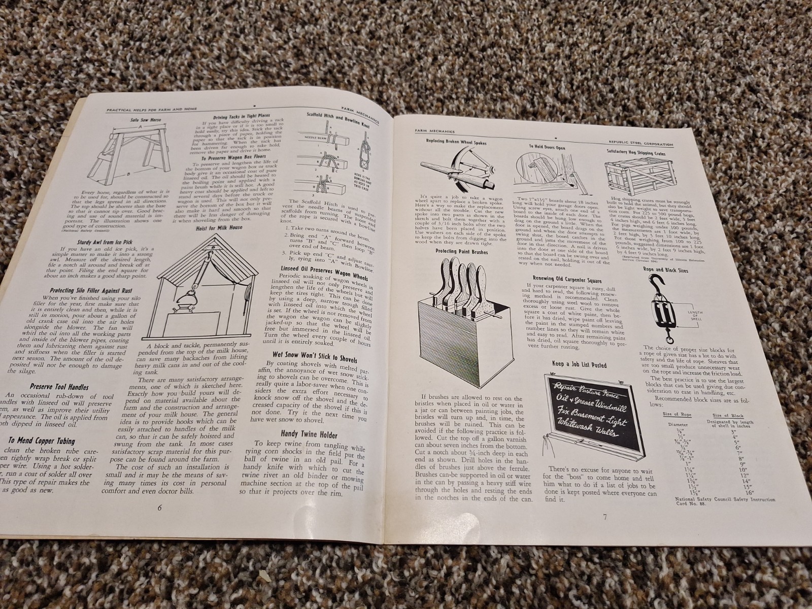 SUPER COOL Practical Helps for Farm and Home from Republic Steel