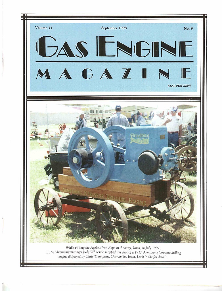 Minneapolis tractor restoration – Allis Chalmers Model B, Hercules Type E Engine