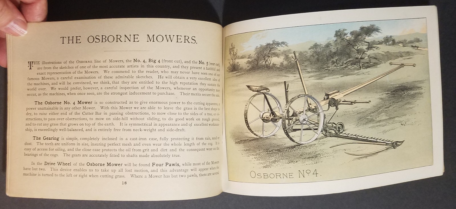1890 D.M. Osborne & Co Farm Equipment Brochure