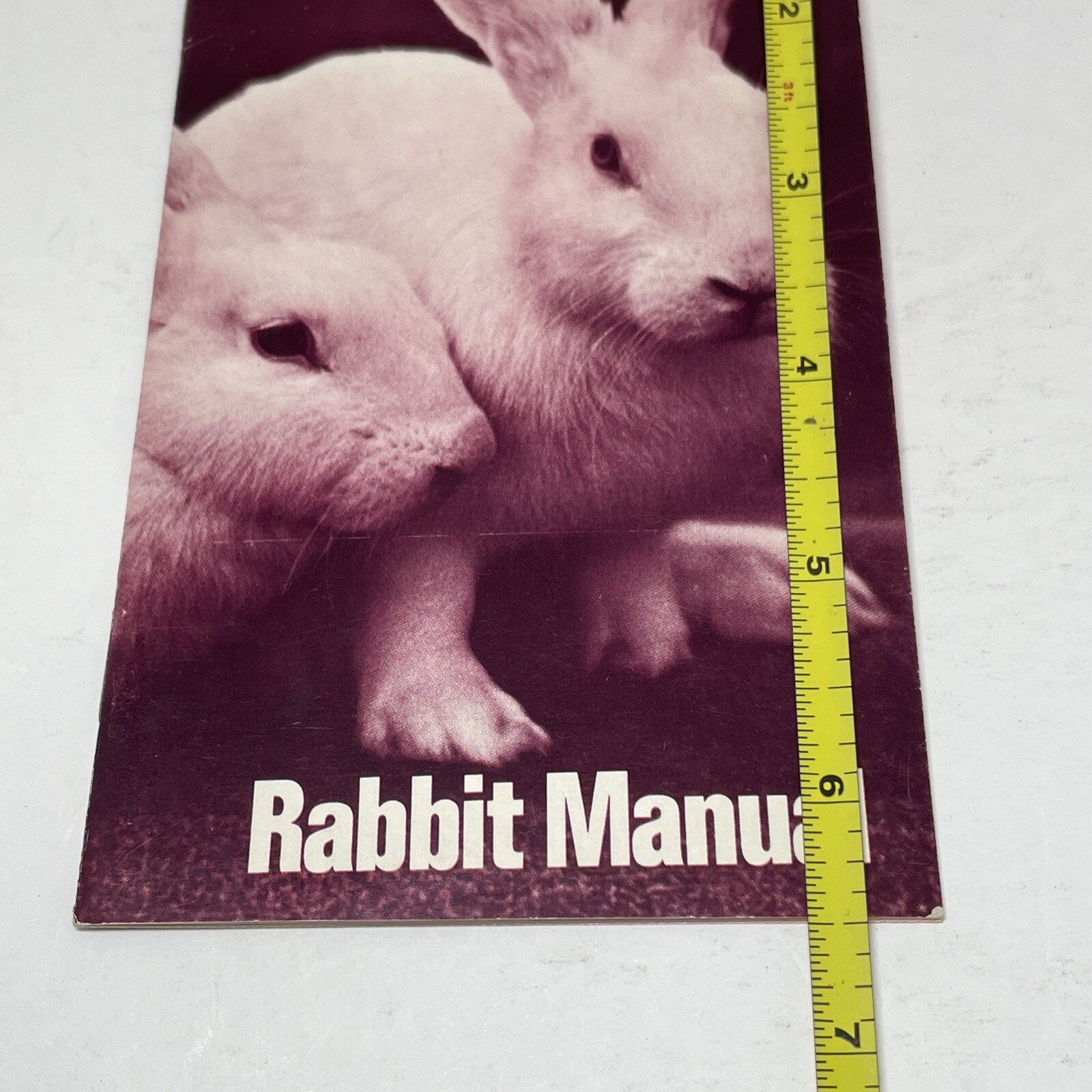 Rabbit Raising Manual Master Mix Vintage Catalog Brochure Outdoor Raised