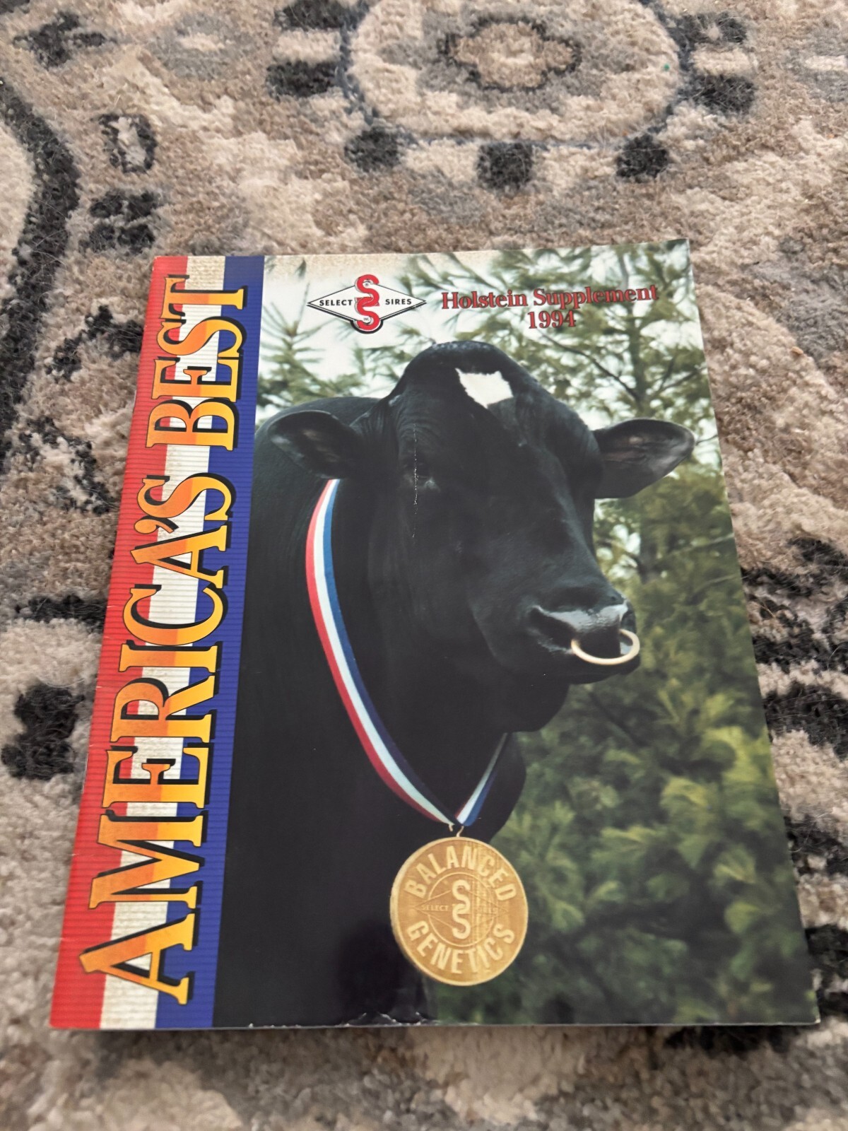 Select Sires Holstein Supplement 1994 Brochure FCCA25