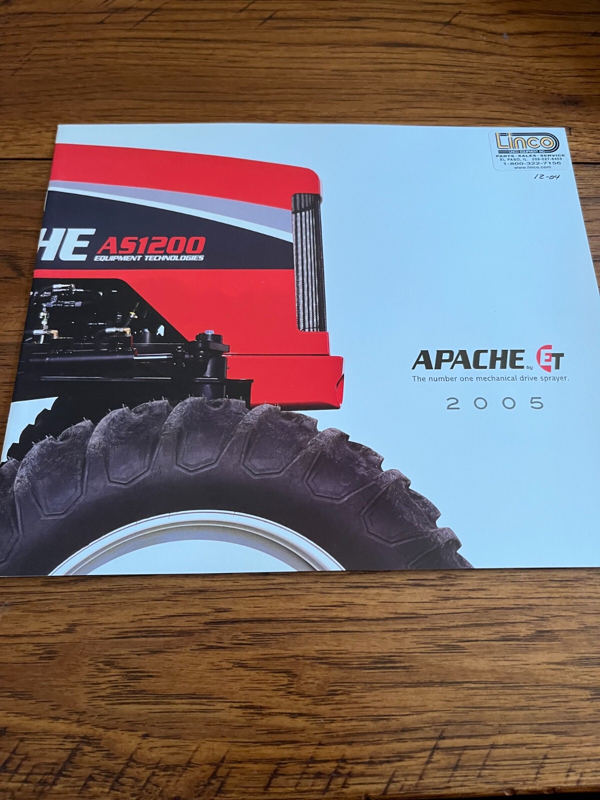 Apache Sprayers For 2005 Brochure AMIL22