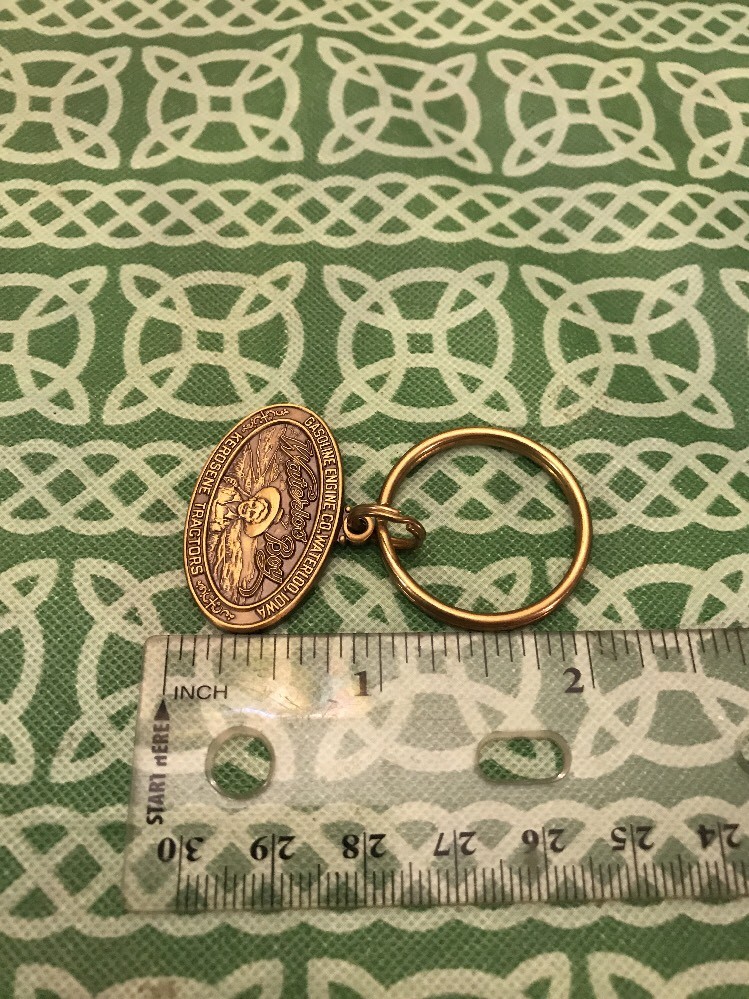 Waterloo Boy Iowa Gasoline Engine Co. Kersosene Tractors Keychain FREE SHIPPING