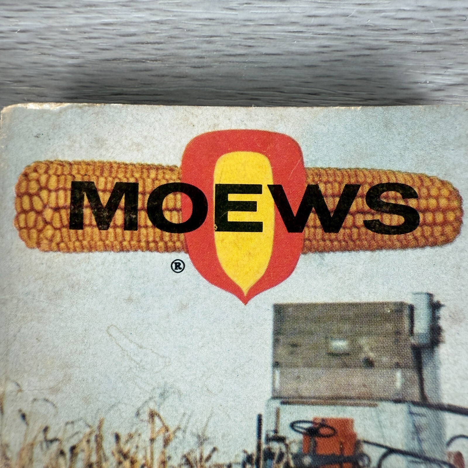 Vtg Notebook 1963 MOEWS Farm Modern Memo Ag Mini Booklet USED w/ WRITING