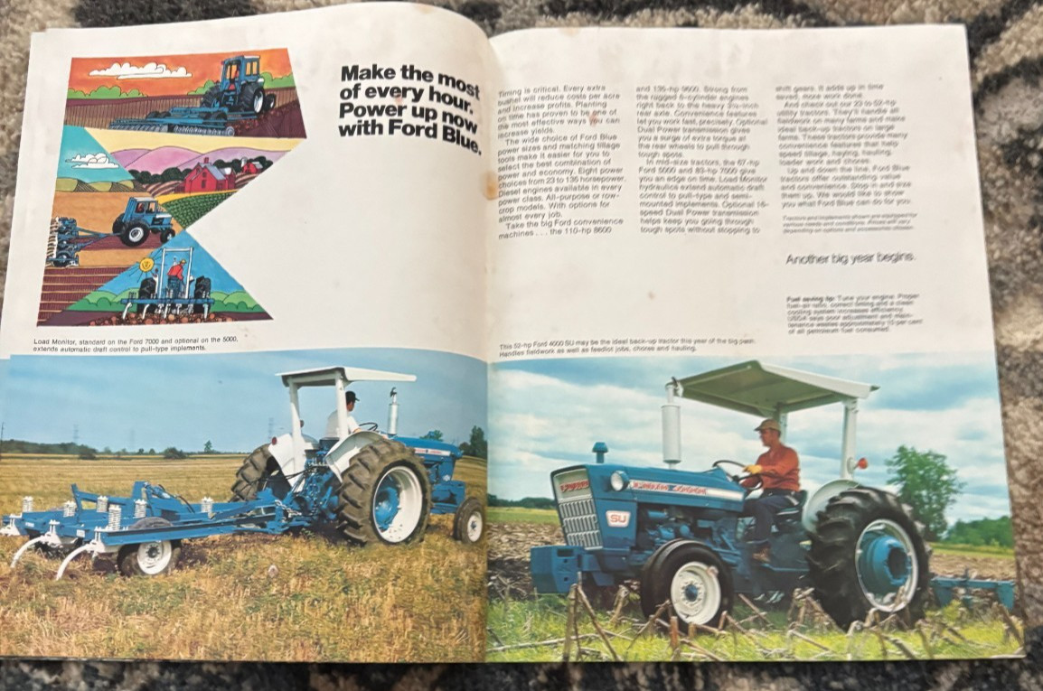 Ford Tractor Tillage Planting For 1974 Brochure DCPA26