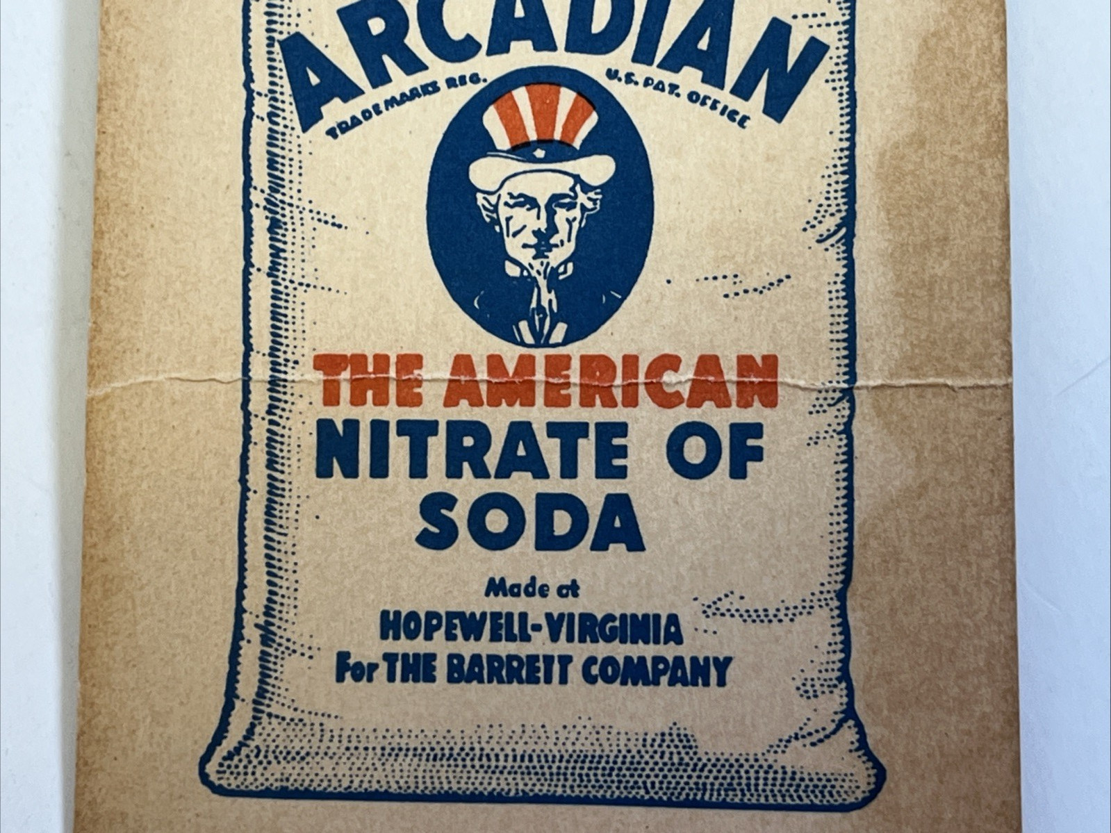 1941 Barrett Nitrogen Arcadian Nitrate of Soda Memo Book Calendar Advertising