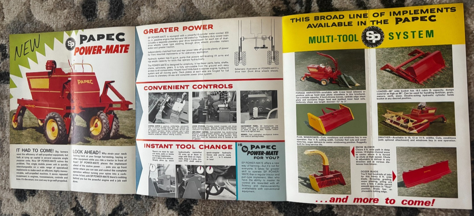 PAPEC Power-Mate Self Propelled Multi-Tool Farming System Brochure DCPA26