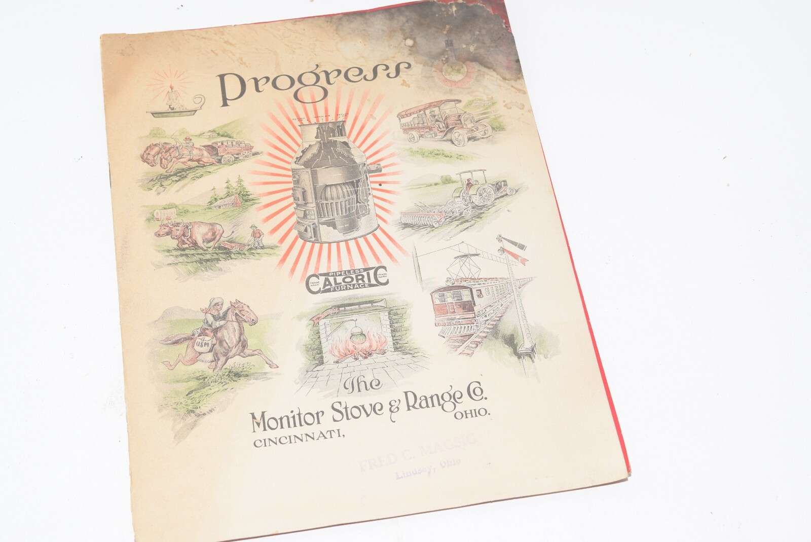 Antique 1917 Monitor Stove & Range Co. Sales Catalog – Cincinnati, OH