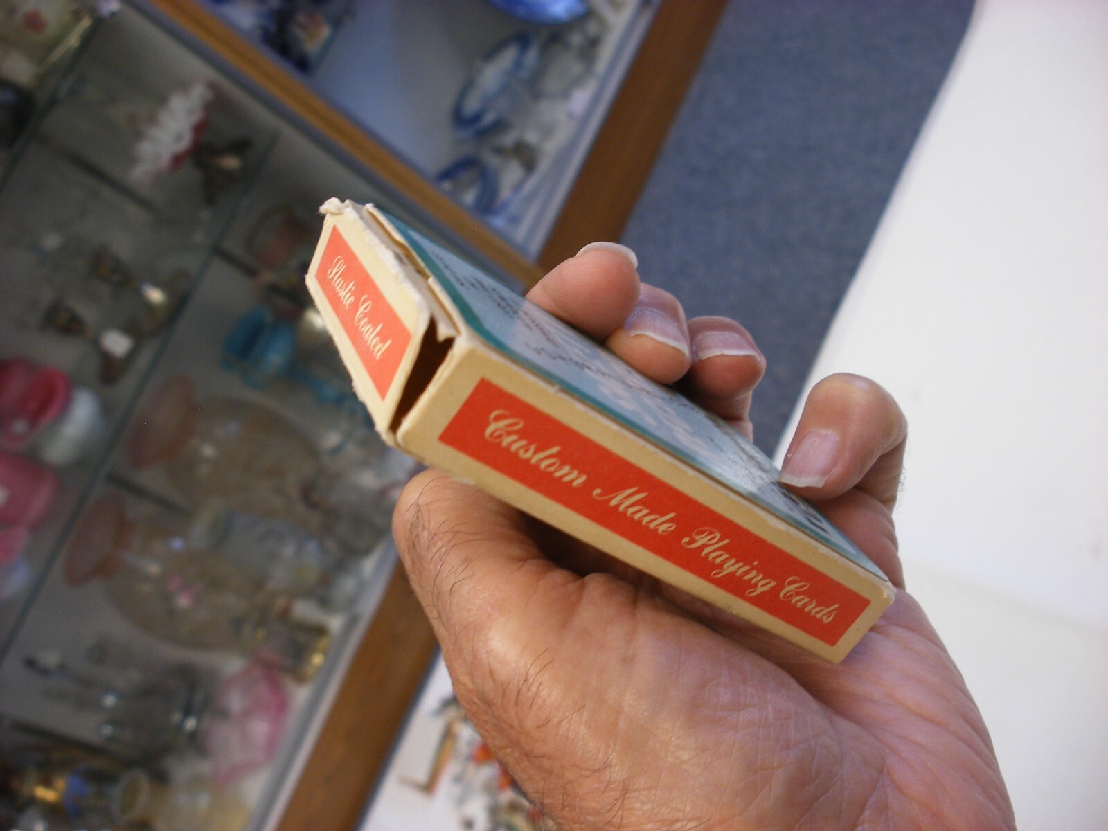Vintage A.O. Smith Safety Record Comic Playing Cards – missing 3 of clubs