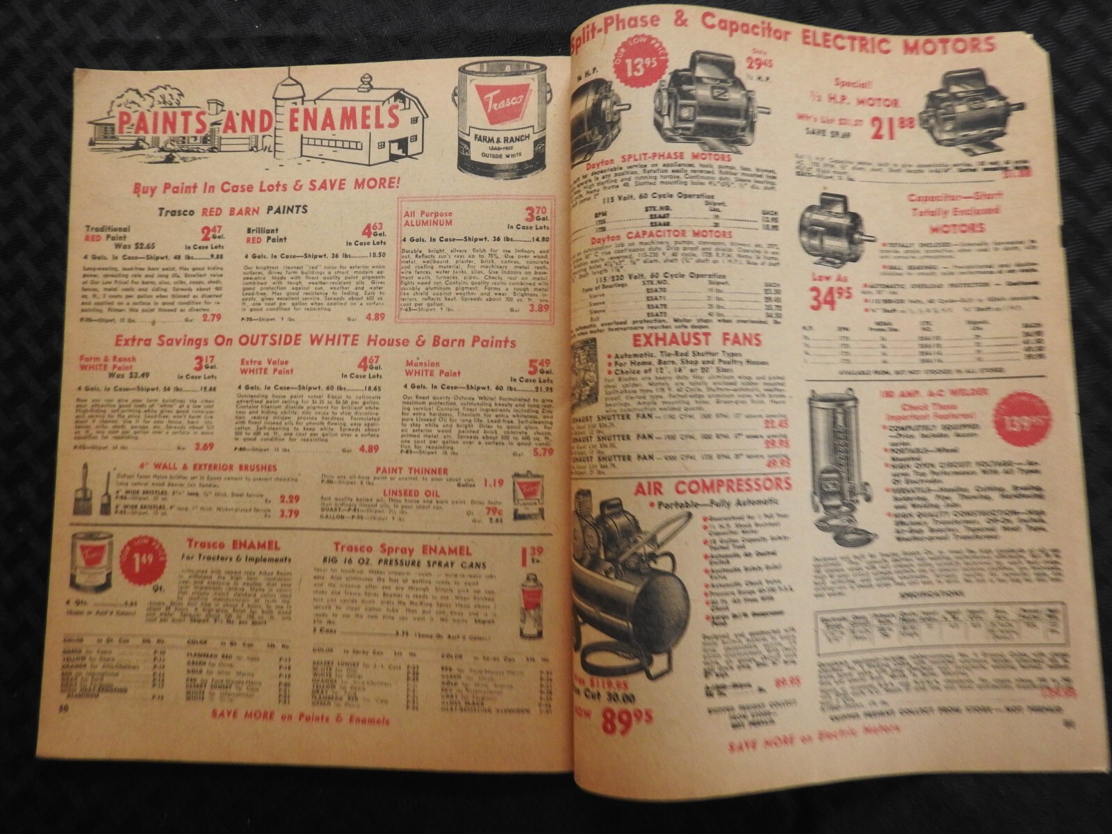 Tractor Supply Company 1961 Parts Catalog Case Ford John Deere MF IH AC Oliver