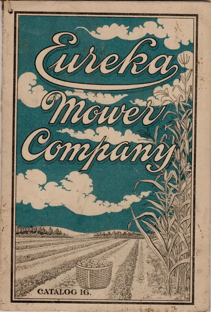 Eureka Mower Company Catalog No 16, 1923 AWESOME, Utica, NY