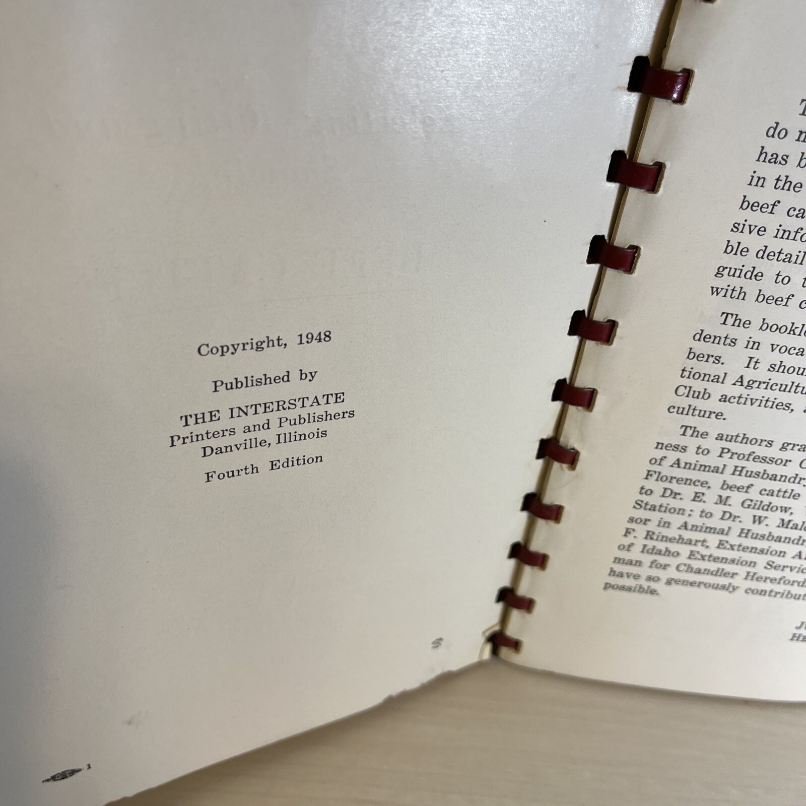 Beef Cattle Selecting Fitting Showing Nord Be Lattig Fourth, Edition, 1948