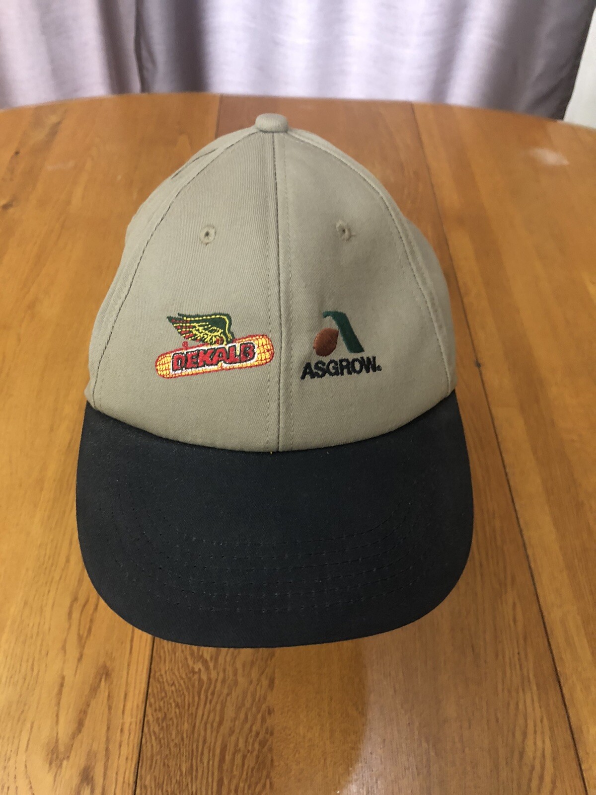 Vintage Dekalb Seed Corn Asgrow Hat Cap Snapback Farming Flying Corn Cob