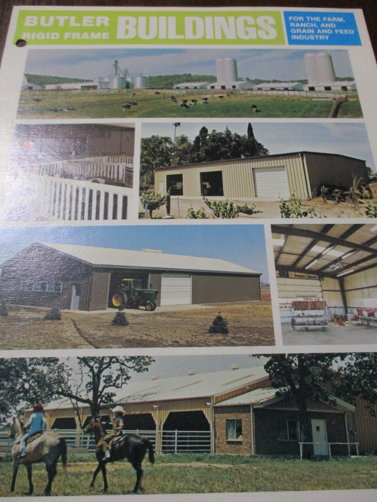 Butler Jamesway, & « Rigid Frame » Buildings, Sales Brochures, 2 items